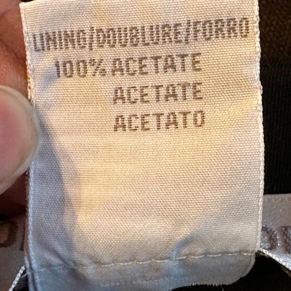 Jones New York Black Side Pleated Sleeveless Sheath Career Dress Zip Back Sz 4. - Picture 12 of 12